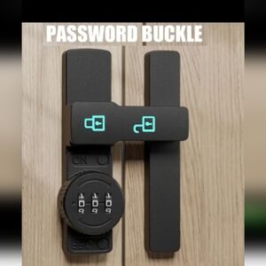 Black Password Buckle Lock